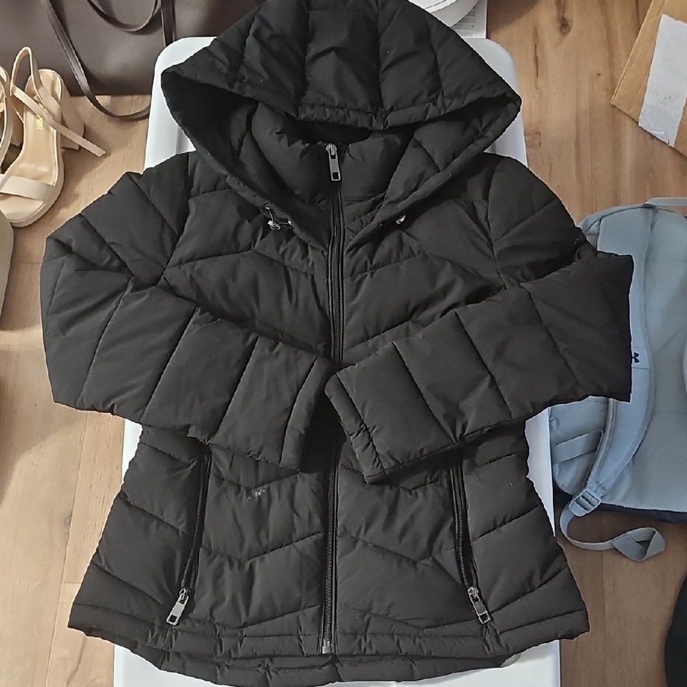 Calvin Klein Black Quilted Jacket Size Small